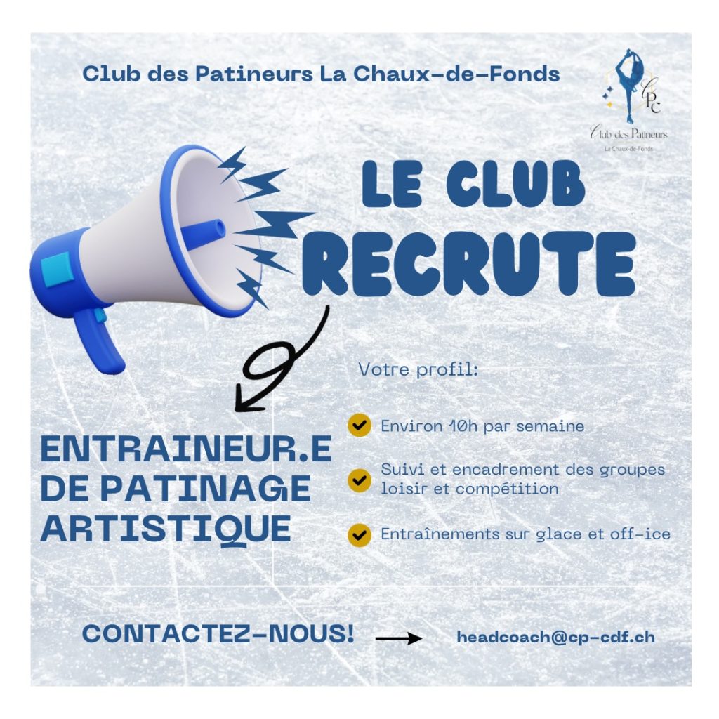 Le club de La Chaux-de-Fonds recrute!